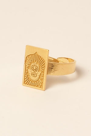 anillo amuleto proteccion mano de fatima hamza plata chapada oro artesania granada platonica joyeria joyas de diseno